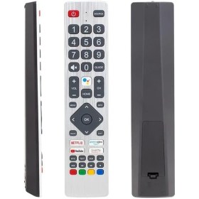 Resim Sharp Sh-V1 Netflix-Youtube-Google Play-Prime Video Ses Komutlu Lcd-Led Tv Kumanda 