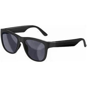 Resim Gs01 Akıllı Güneş Gözlüğü - Bluetooth 5.0, Müzik Ve Konuşma Özellikli, Polarize Camlı, Şarj Edilebilir - Siyah 