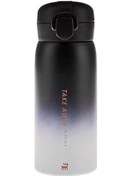 Resim AyrStore Skyfall Çelik Sızdırmaz Siyah Termos 350 Ml 