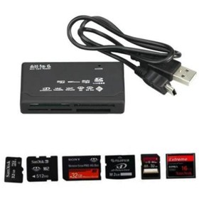 Resim Genel Markalar Çoklu Kart Okuyucu All In 1 Cf Micro Sd Sd Mini Sd Sd Hc 