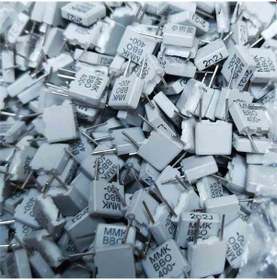 Resim Mmk5 222j400j01l4 Bulk 2.2nf 400v 5mm 0.05 Kemet Polyester Kondansatör 50 Adet 