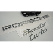 Resim Porsche Boxster Turbo Bagaj 3M 3D ABS Yazı Logo Amblem Seti | ORJİNAL ÜRÜN AYNI GÜN ÜCRETSİZ KARGO ORJİNAL ÜRÜN AYNI GÜN ÜCRETSİZ KARGO