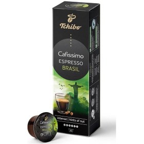 Resim Tchibo Cafissimo Espresso Brasil Kapsül Kahve 4 x 10 Kapsül 