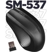 Resim Everest SM-537 Usb Siyah 2.4Ghz Kablosuz Mouse 