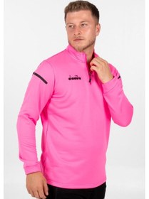 Resim Diadora Alto 25 Antrenman Eşofmanı Tek Üst Pembe 