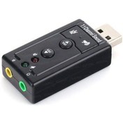 Resim 7.1 3.5mm USB Ses Kartı Mikrofon Kulaklık Harici Diğer