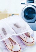 Resim MasterCar Fermuarlı Ayakkabı Yıkama Filesi Banyo Çamaşır Düzenleyici File Ayakkabı Bakım Ve Temizlik Filesi 