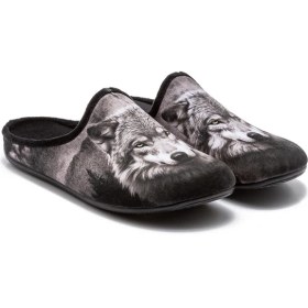 Resim Twigy Kurt-1 Erkek Ev Terliği Siyah 41/46 