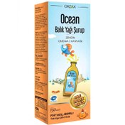 Resim Ocean Balık Yağı Portakal Aromalı Şurup 150 ml 