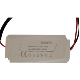 Resim 40-50w Led Driver 350ma 130-160v Power Led Sürücü Ip20 Power Led Driver 