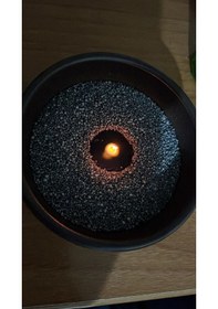 Resim Numcandle Halloween Siyah İnci Tozu Mum 