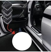 Resim Willowhaven Custom Led Welcome Lights 4pcs Kapı Açıldığında Yanar Kişiselleştirilebilir Tasarım Çeşitli Araç Modelleri İçin Hediyelik 