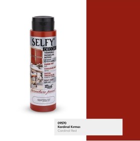 Resim Rich Boya Rich Selfy Decor Vernikli Boya 5824 Kardinal Kırmızı 500cc 