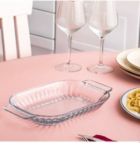 Resim Porsima1160 Shell Kulplu Salata Ve Servis Sunum Tabağı 17x30 Cm 