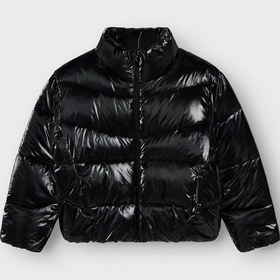 Resim Name It Nkfmanon Kız Çocuk Şişme Mont 13243681 Siyah 