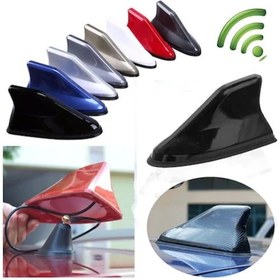 Resim Noktaoto Balina Shark Anten Köpek Balığı Anten Silikon Tabanlı Balık Sırtı 