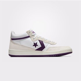 Resim Converse Cons Fastbreak Pro Suede Nylon Erkek Beyaz Sneaker 