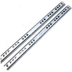 Resim Adilon Teleskopik Bilyalı Çekmece Rayı 17 X 310 Mm Gümüş 