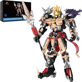 Resim Mekanik Yapı Seti, 1650 Parça, Hareketli Savaşçı Robot 