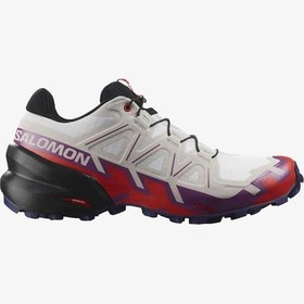 Resim Salomon Speedcross 6 W Beyaz Kadın Spor Ayakkabı L41743200-27883 Beyaz 