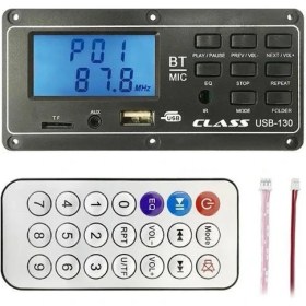 Resim Class USB-130 Aux USB - Sd - Bluetooth Çevirici Kumandalı 