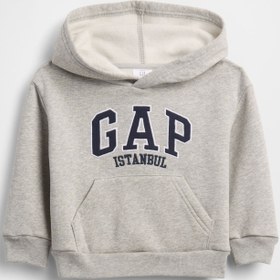 Resim Gri Babygap Rahat Logo Sweatshirt - Gri / 4YRS 