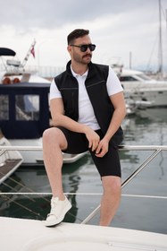 Resim YELEK SOFTSHELL SİYAH REFLEKTÖRLÜ - S 