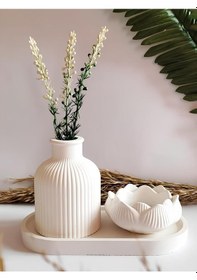 Resim Bernami Biblo Pinterest Vazo Seti Pampas Vazo Lotus Mumluk Dekoratif Tabak Biblo Seti 3 Parça Ham-boyasız. 