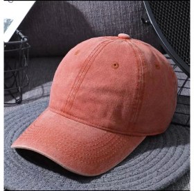 Resim Unisex Yıkamalı Beyzbol Kep 