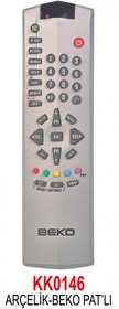 Resim Swat ARÇELİK BEKO TÜPLÜ TELEVİZYON KUMANDASI KK0146 