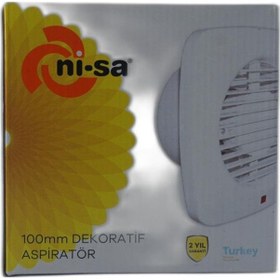 Resim Nisa 100Mm Dekoratif Aspiratör 