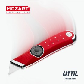 Resim UTTIL MOZART S2 Universal Cutter - Premium Hobi Maket Bıçağı 