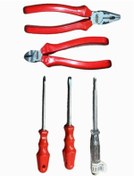 Resim 4A GROUP PROFESYONEL KULLANIMA UYGUN ALET TAKIMI PENSE, KESKİ,KONTROL KALEMİ,DÜZ VE YILDIZ TORNAVİDA 