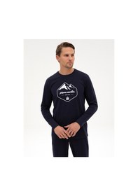 Resim Pierre Cardin Erkek Lacivert Pijama Takım 50322632-200 Lacivert 