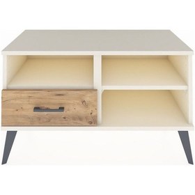 Resim Hyperion Şifonyer 2 Raflı Tek Çekmeceli 88x44x48 Aytaşı-aytaşı/çam Aytaşı/çam 