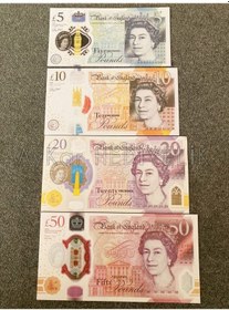 Resim 400 ADET KARMA 5-10-20-50 STERLİN BANKNOT POUND PARA GEÇERSİZ 