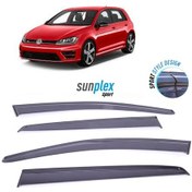 Resim Volkswagen Golf 4 1997-2003 Sunplex Sport Style Cam Rüzgarlığı Bt 4lü 