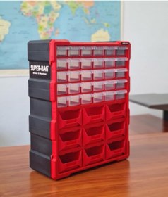 Resim Genel Markalar Süper-bag Mono Blok Çekmece Seti Avadanlık 39’lu Asr-6010 