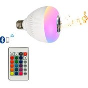 Resim Limaks Lider Elektrik Akıllı-bluetooth Hoparlörlü-rgb Müzikli Led Disco Ampul (kumanda Dahil) 