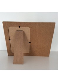 Resim Love Temalı Ahşap Fotoğraf Çerçevesi 