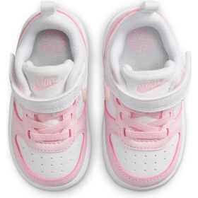 Resim Nike Court Borough Low Recraft Bebek Pembe Beyaz Spor Ayakkabı / Sneaker - DV5458-105 