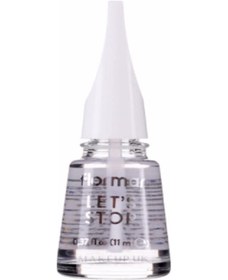 Resim Flormar Let's Stop Acı Tat Veren Tırnak Cilası 000 (Transparan) 