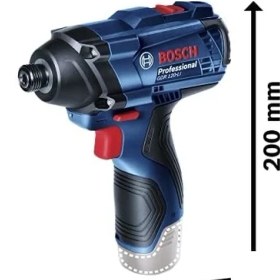 Resim Nisar Store Professional Gdr 120-LI Akülü Darbeli Somun Sıkma (12 Volt, Solo, Karton Kutuda, 100 Nm Maks. Tork, 1/4" Altıgen Uç Girişi) 