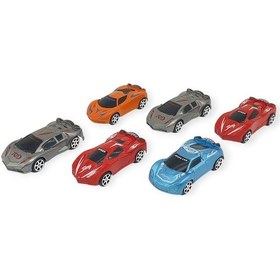 Resim Racing 6 Parça Araç Seti - Hy09 Çok Renkli 