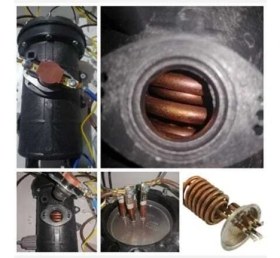 Resim Artemis Bakır Rezistanslı Elektrikli Şofben 3mt Kablolu Tam Takım Orijinal Set 