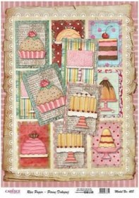 Resim Cadence Pirinç Dekopaj Kağıdı Model 458 