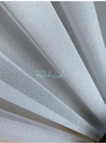 Resim Tül Perde Saba Desen D018281.809 Düz Dokuma Sade Tül Çok Renkli 