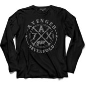 Resim Kendim Seçtim Avenged Sevenfold 7AX Matt Shadows Rock Music 2 Uzun Kollu Tişört Baskılı Çocuk T-Shirt 