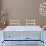 Resim Bulutlu, Dikdörtgen Masa Örtüsü (140x215) 