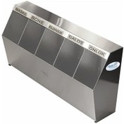 Resim Okinox Önlük Bone Maske Dolabı 5 Gözlü 304 Paslanmaz 910226t5 